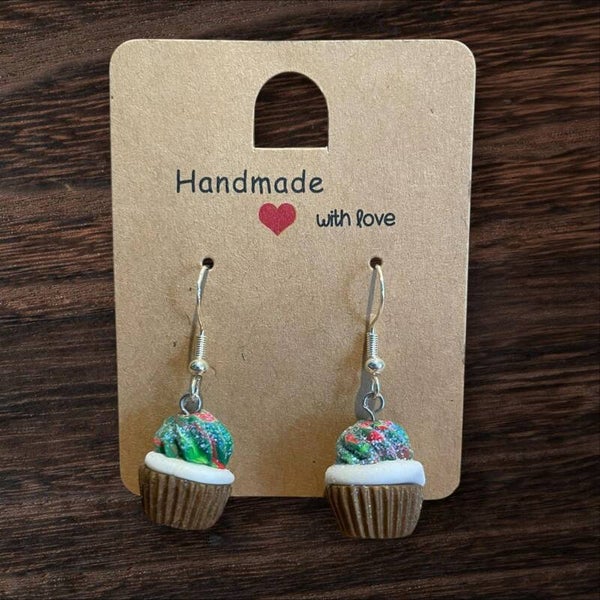Ohrringe Cupcake