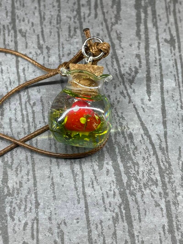 Mini Pilz in der Flasche