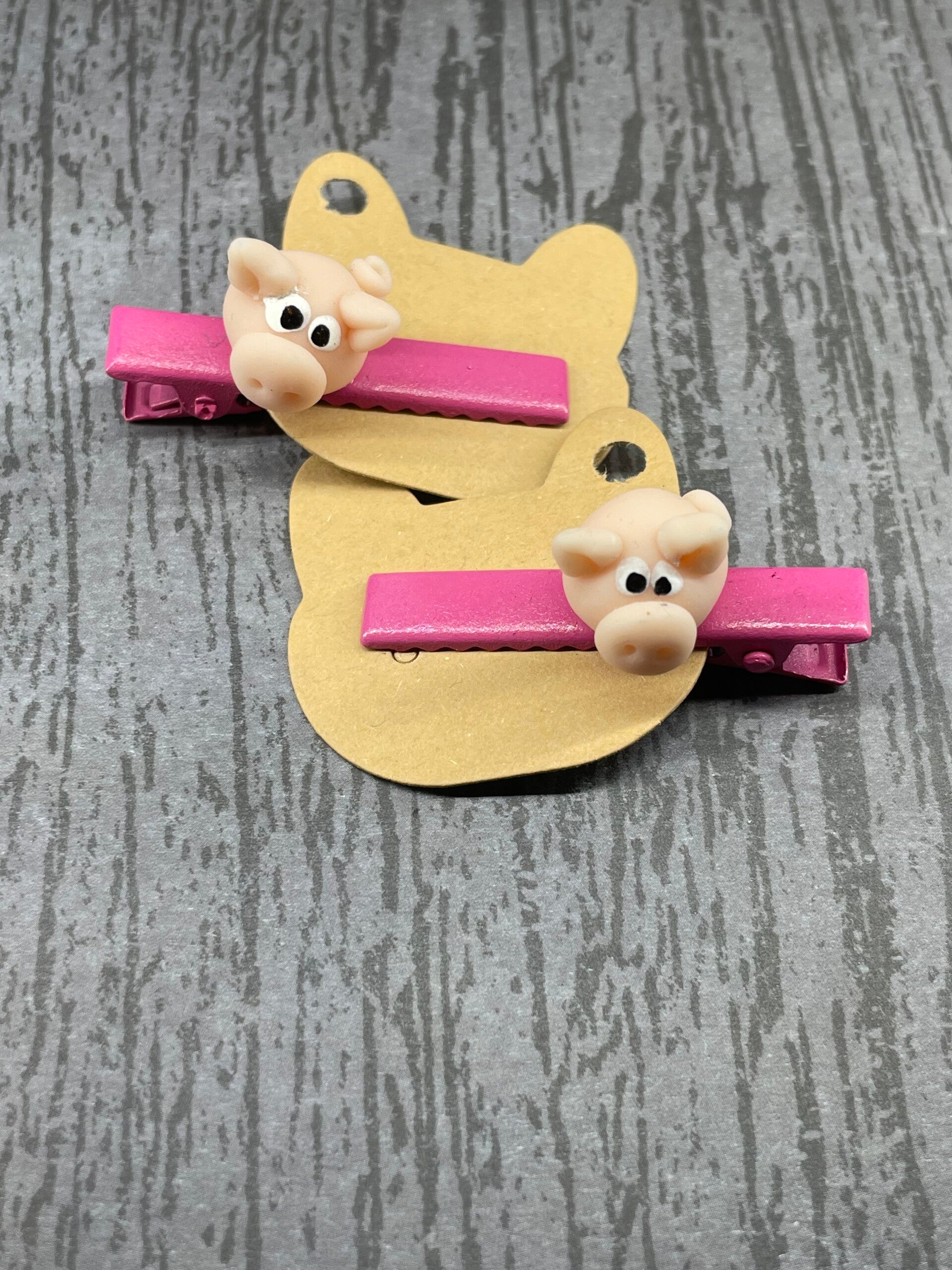 Haarspange einzeln Schweinchen