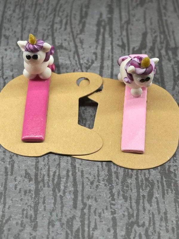 Haarspange einzeln Einhorn
