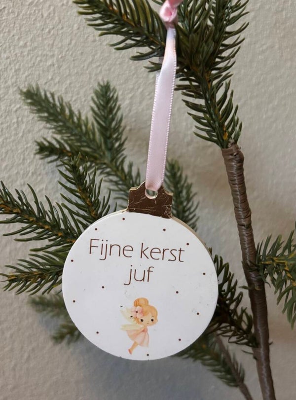 Kersthanger juf