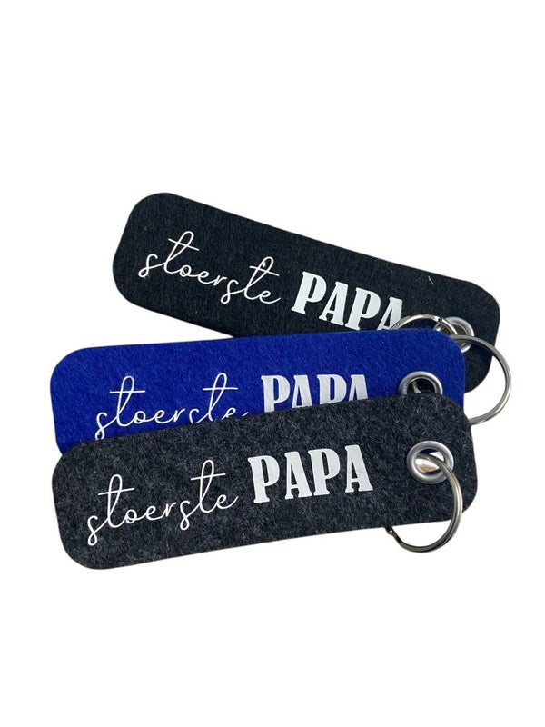 Sleutelhanger stoerste papa
