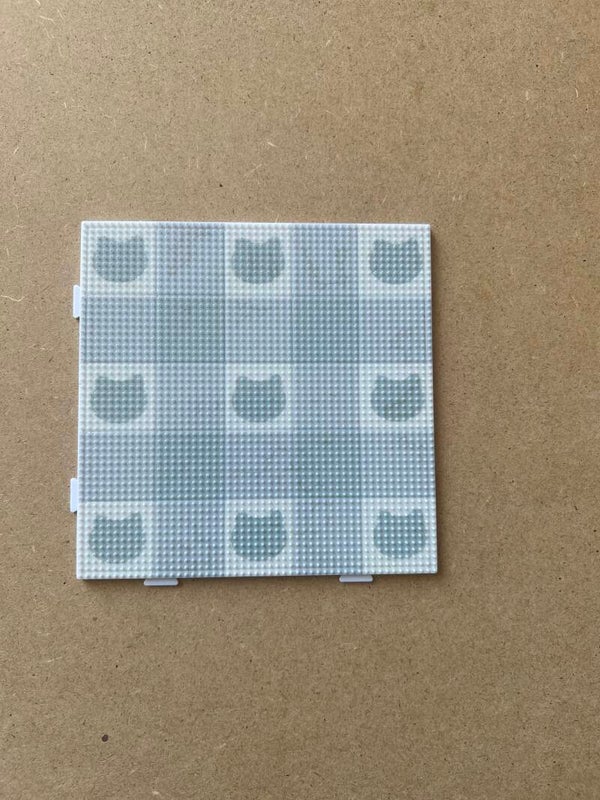Artkal BCP01-E - 2.6mm Square Pegboard long pegs color grids