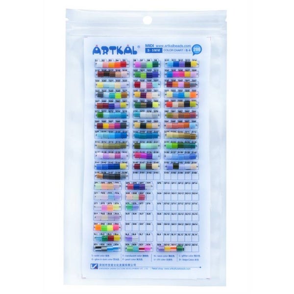 Artkal SCH - Kleurenkaart S serie Fysiek by number