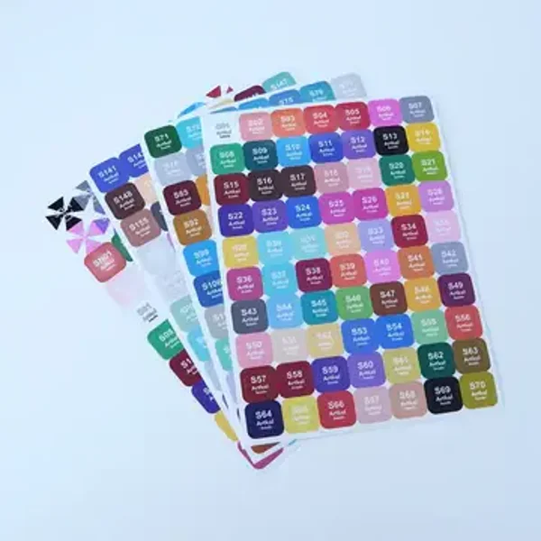Midi S Series Color Number Stickers (159 colors)