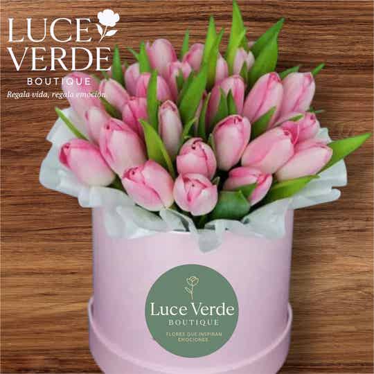Caja floral Rosa Etoile