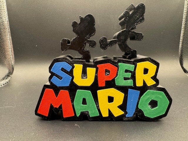 Super Mario Bros Sign