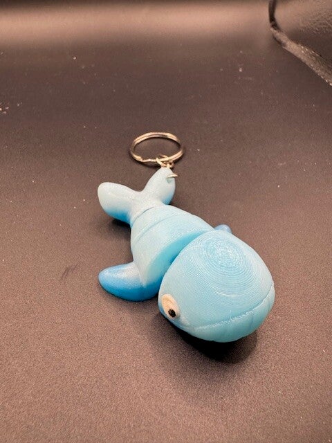 Whale Keychain