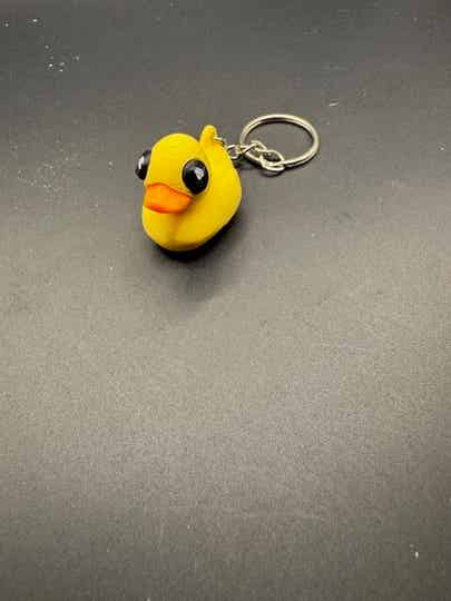 Rubber Duck Keychain