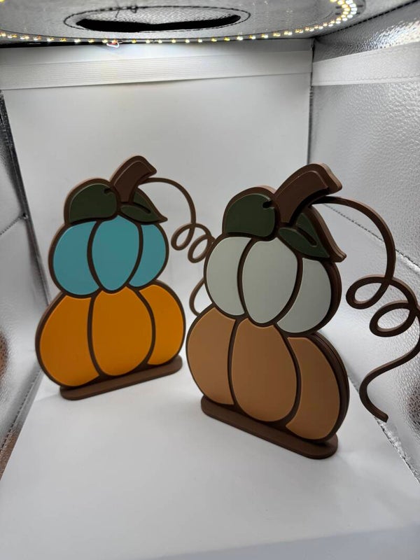 Layered Stacking Pumpkin Stand