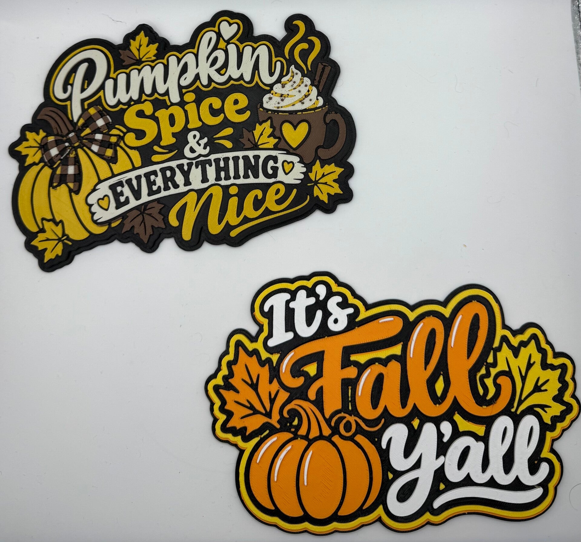 Fall Themed Decorative Signs