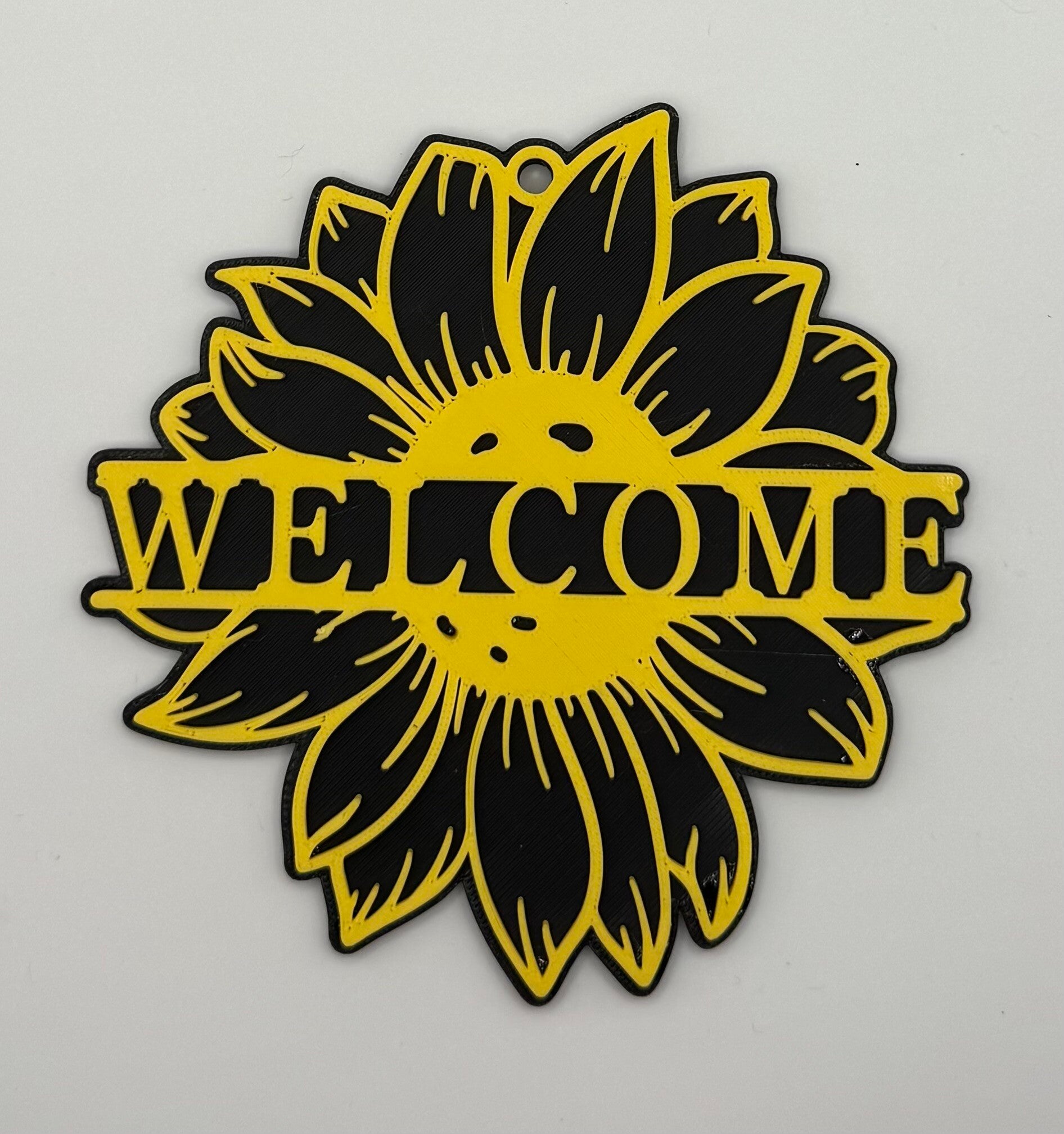 Sunflower Welcome Sign