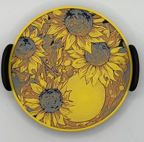 Rustic Sunflower Coasters