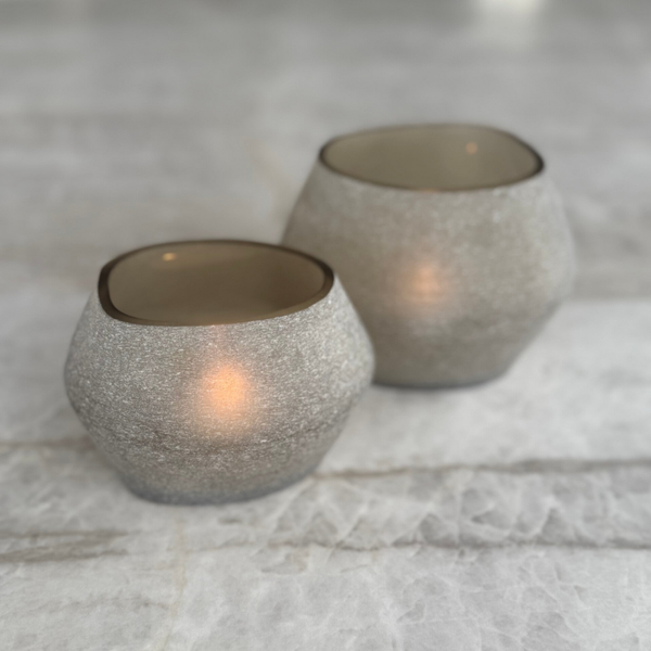 Theelicht Ovaal Light Smoke