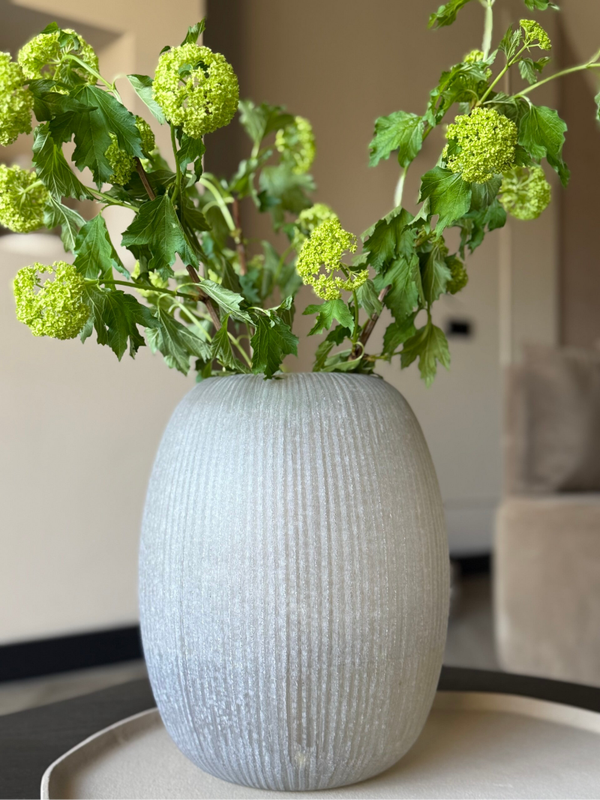 Kinbombi Vaas Frosted Smoke Medium