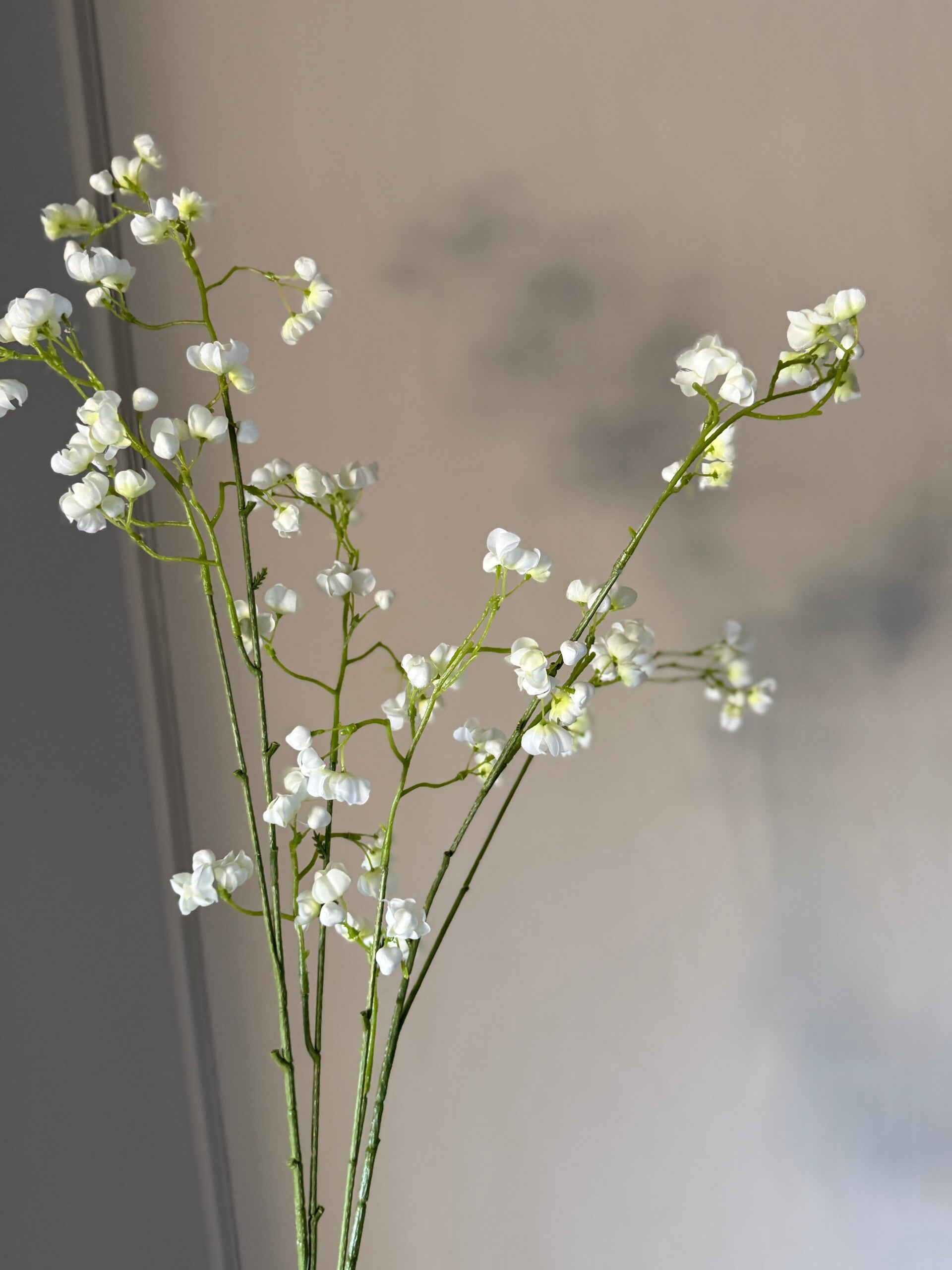 Kunst tak Gypsophila wit