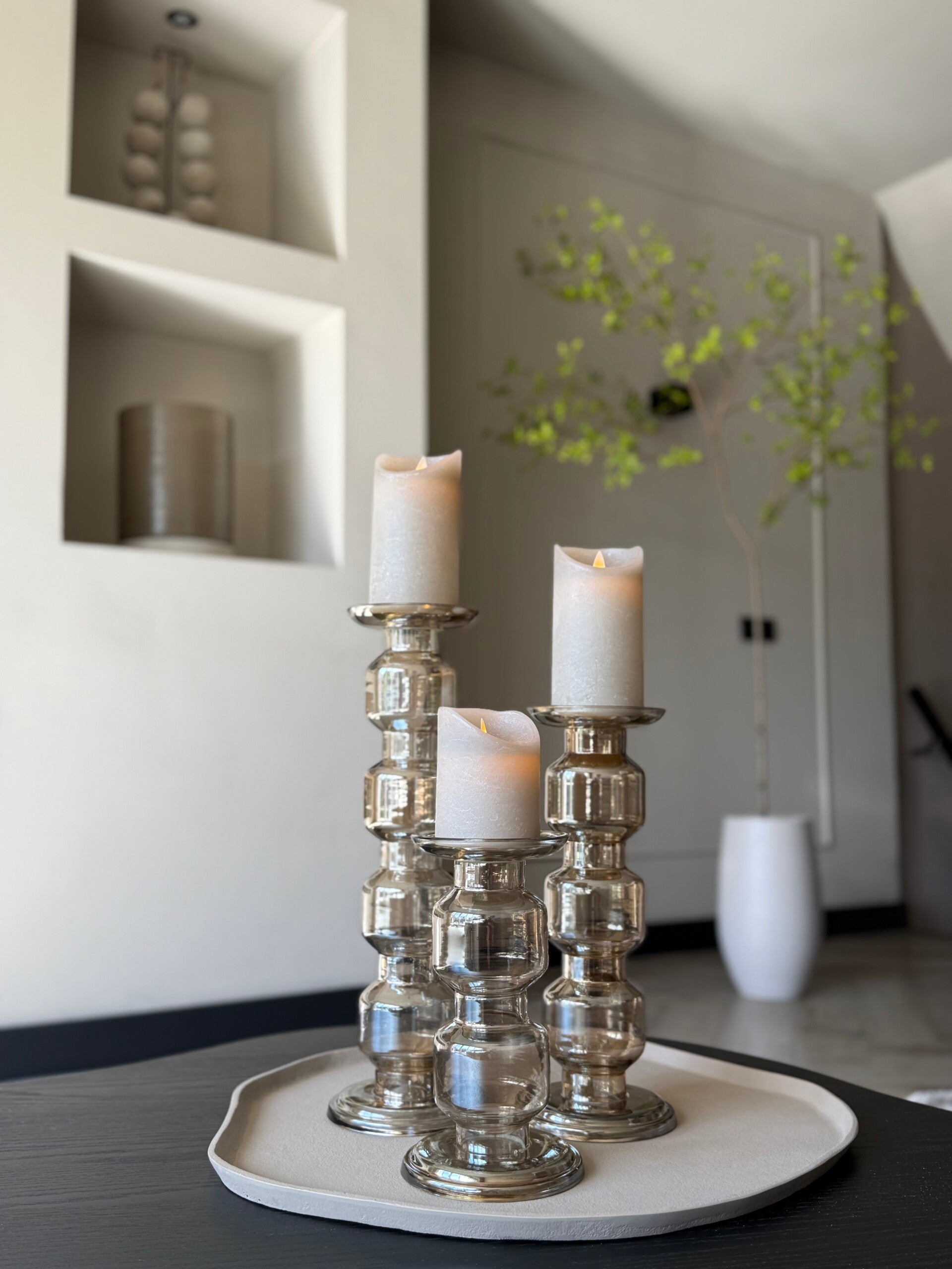 Kandelaren Glas Luster