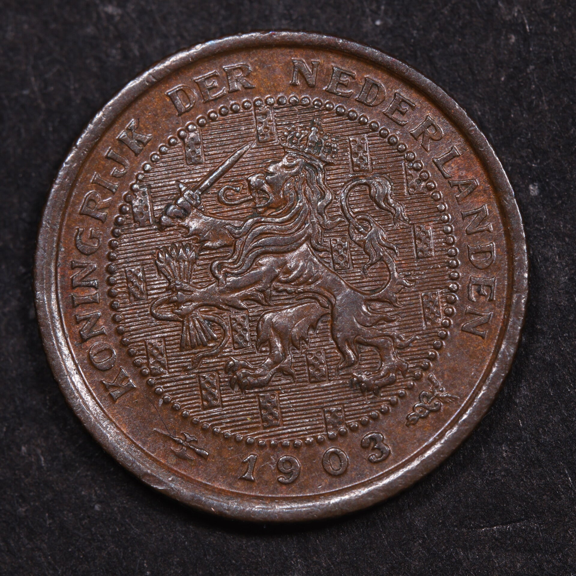 Halve cent 1903. Unc.