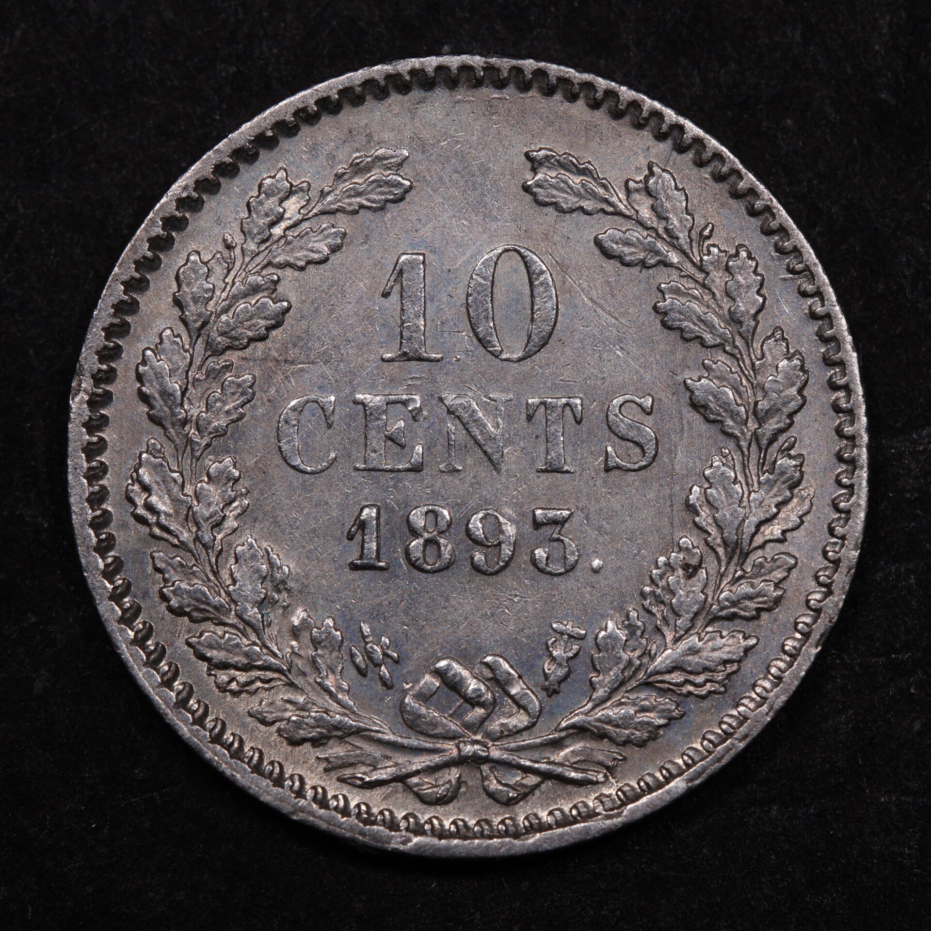 10 cent 1893. Pr+.