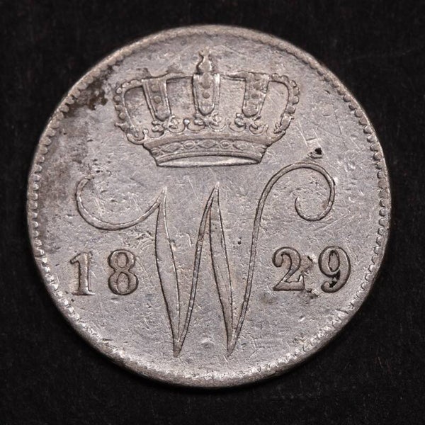 25 cent 1829 Brussel. Zfr.