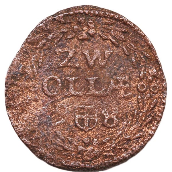 Zwolle. Duit (15)98. Fr+.