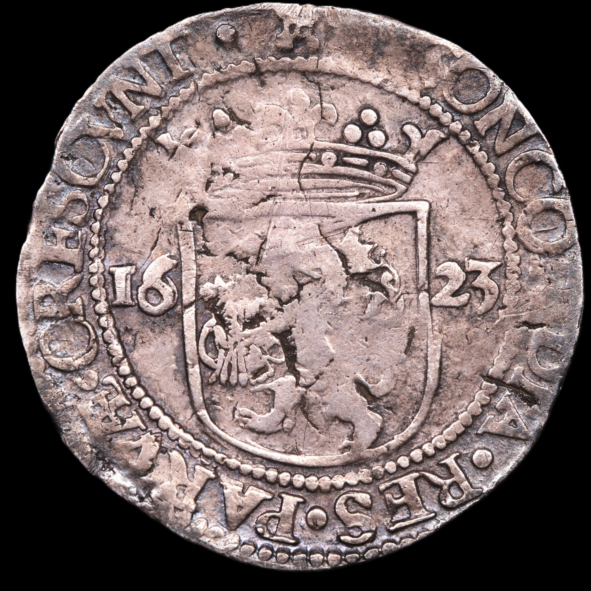 Zeeland 1/2e Nederlandse Rijksdaalder 1623. Fr/ Zfr.