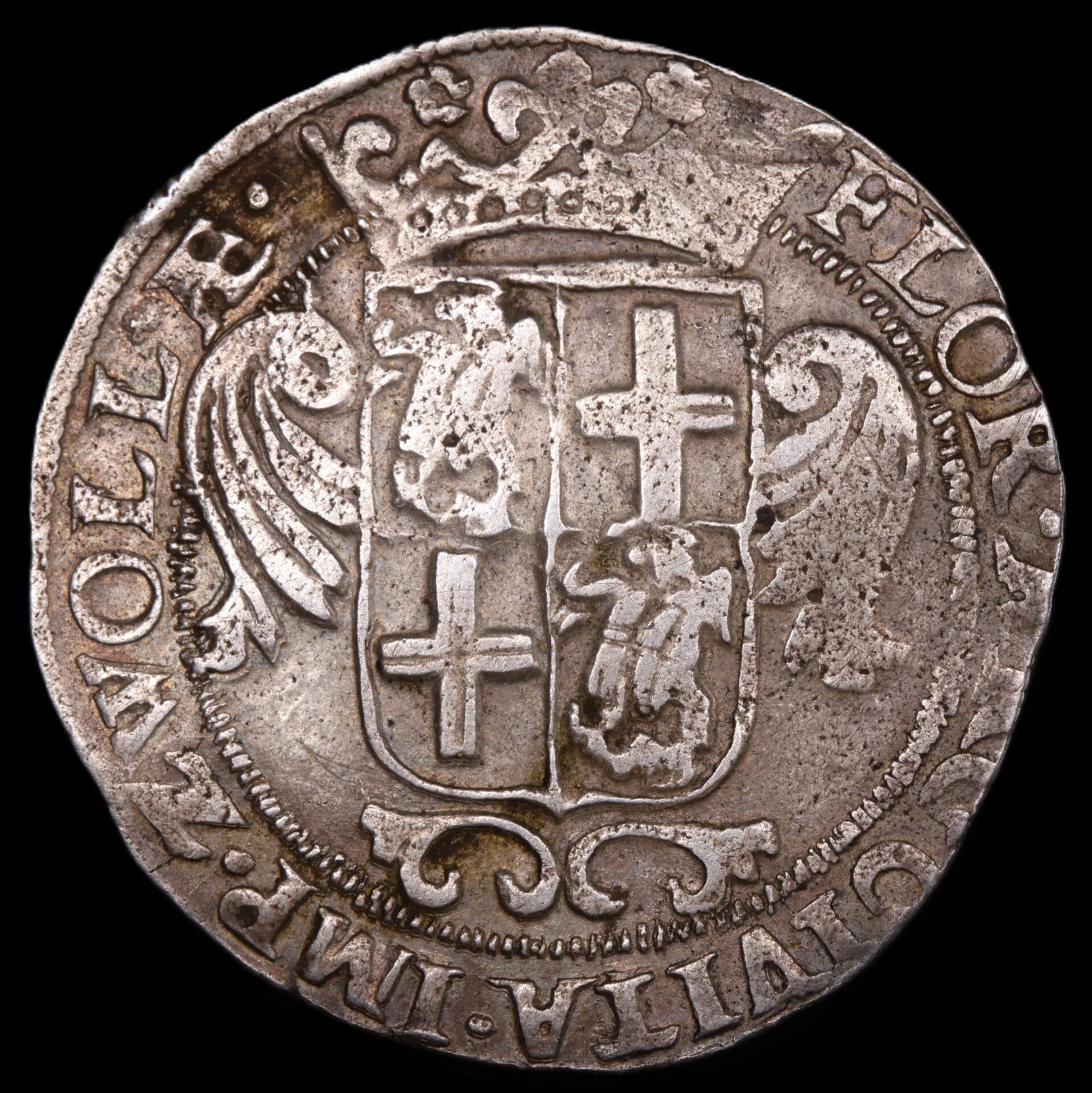 Zwolle. Florijn van 28 stuivers z.j. (1637/1638). Zfr+