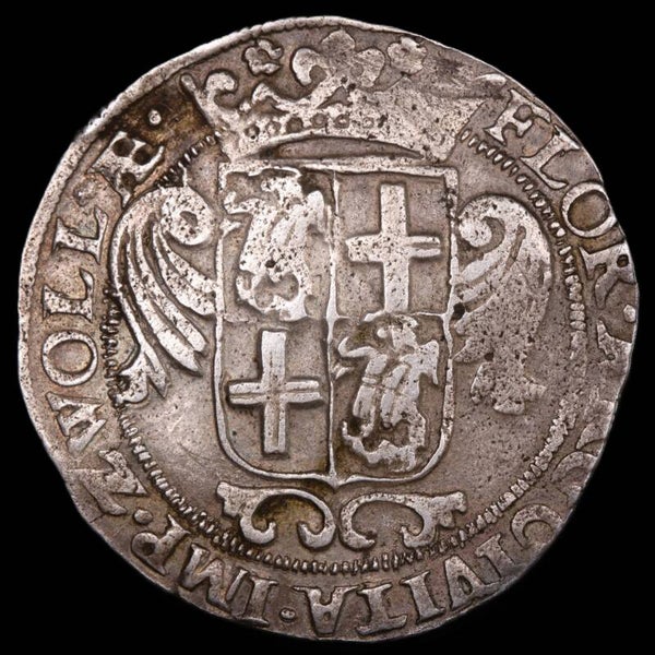 Zwolle. Florijn van 28 stuivers z.j. (1637/1638). Zfr+