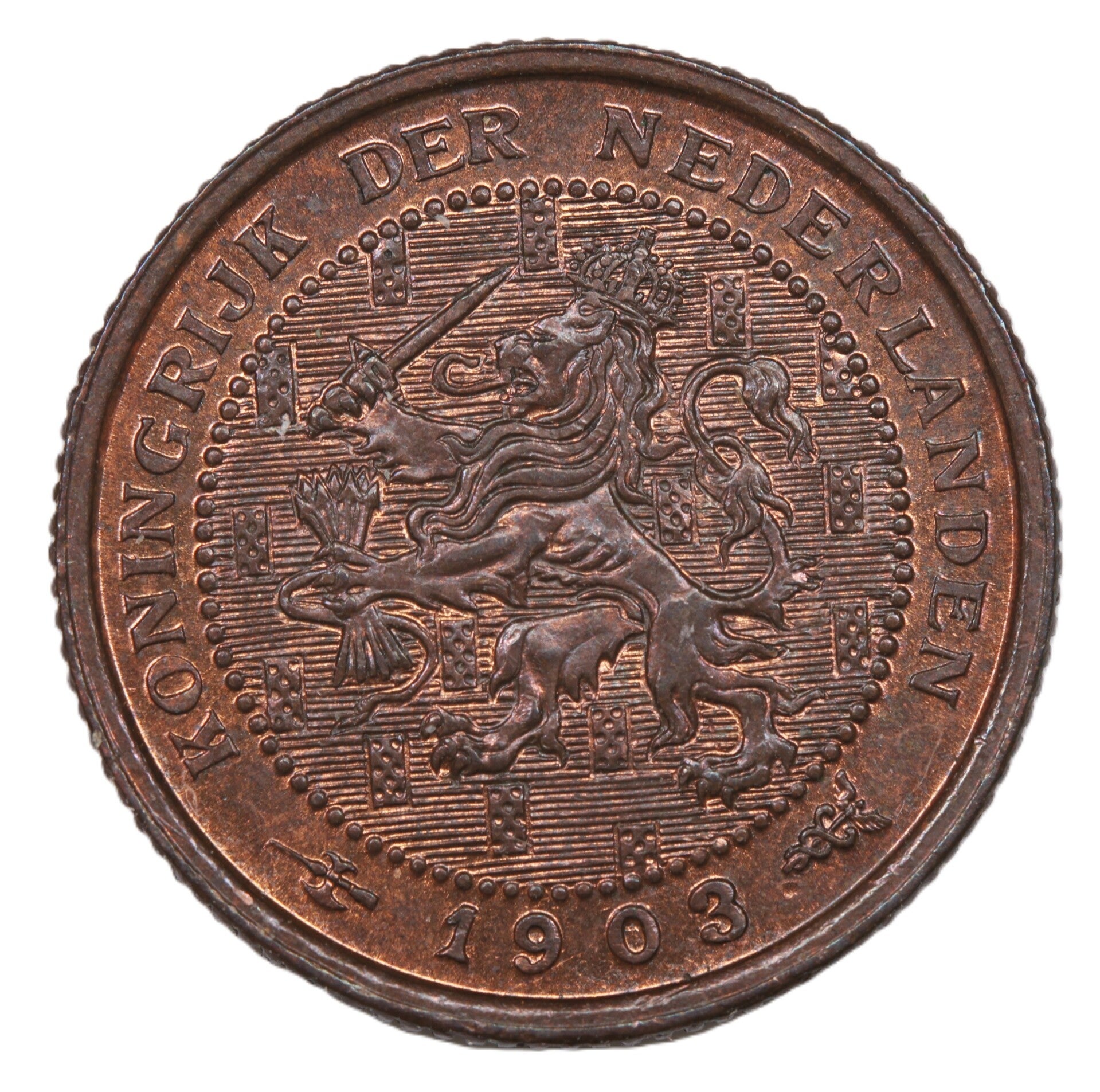 Halve cent 1903. Unc.