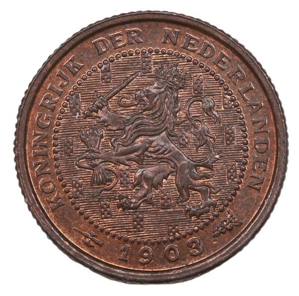 Halve cent 1903. Unc.