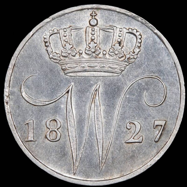 5 cent 1827 Utrecht. Pr/ Unc,