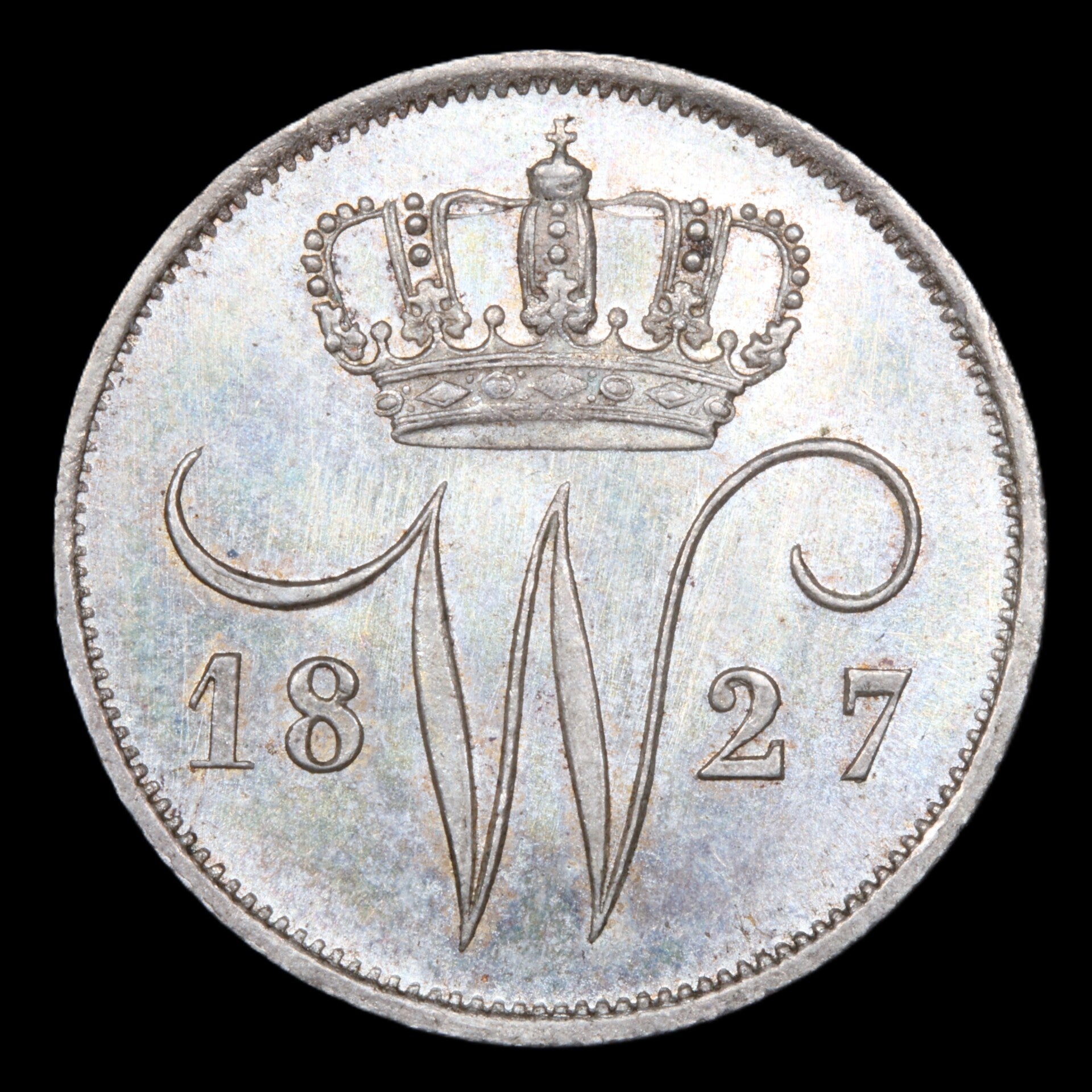 10 cent 1827 Utrecht. Unc.