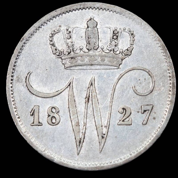 10 cent 1827 Utrecht. Zfr