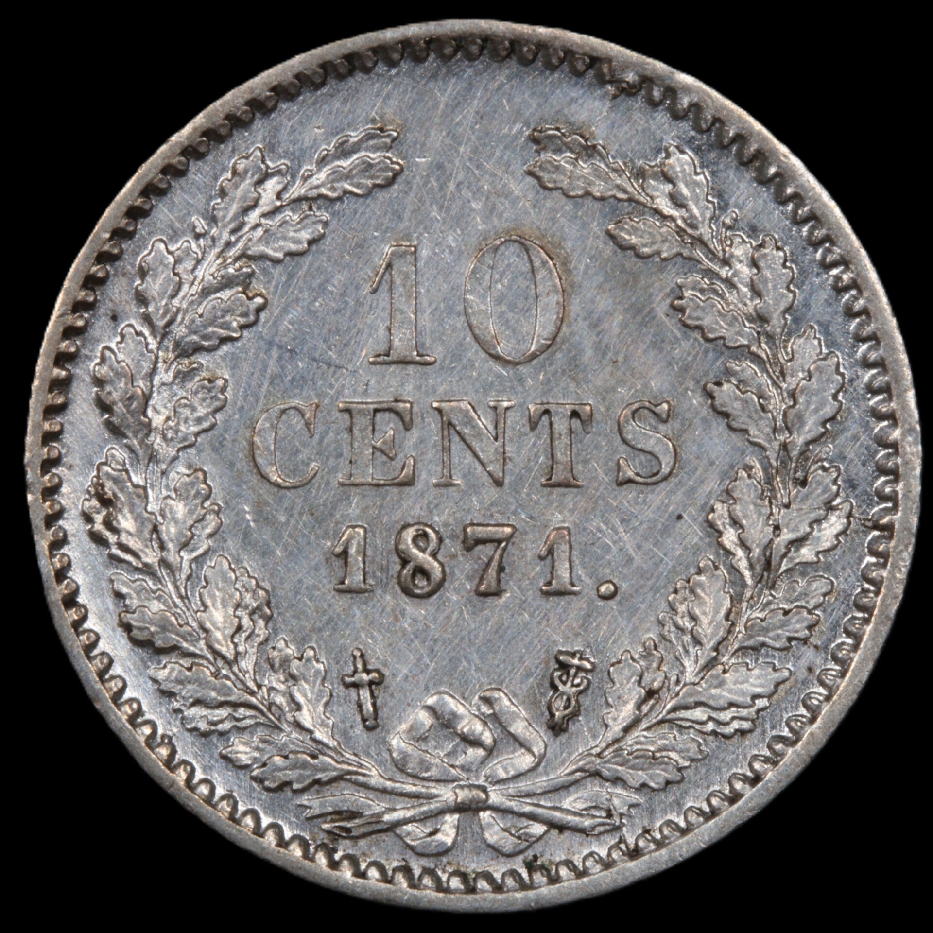 10 cent 1871. Pr.