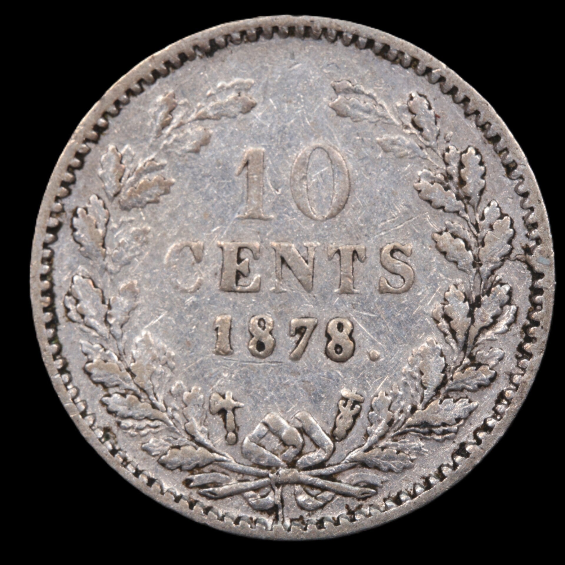 10 cent 1878. Fr/ Zfr.