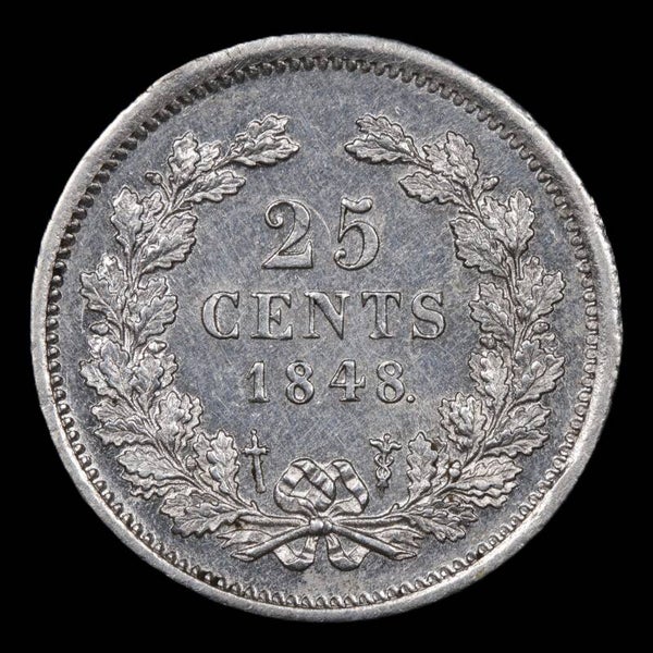25 cent 1848. Pr.