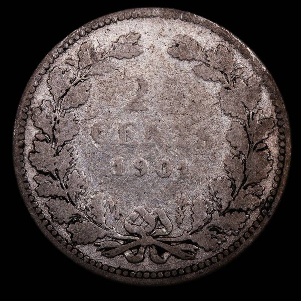 25 cent 1901 bh. Zg.