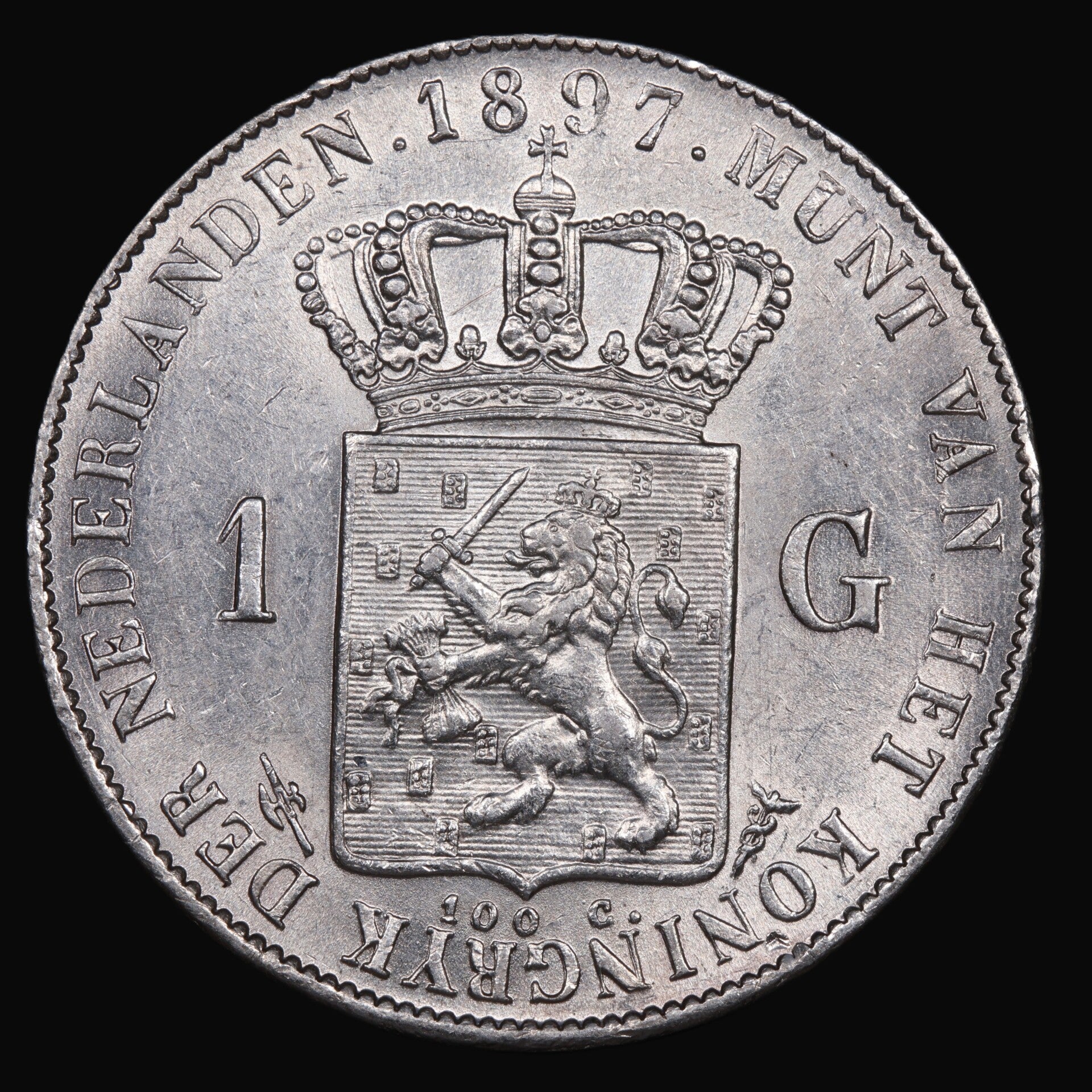 Gulden 1897. Pr.