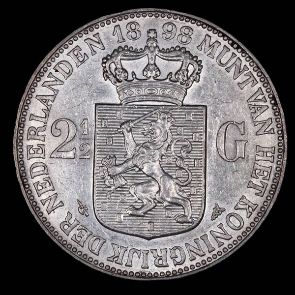 Rijksdaalder 1898. Pr.