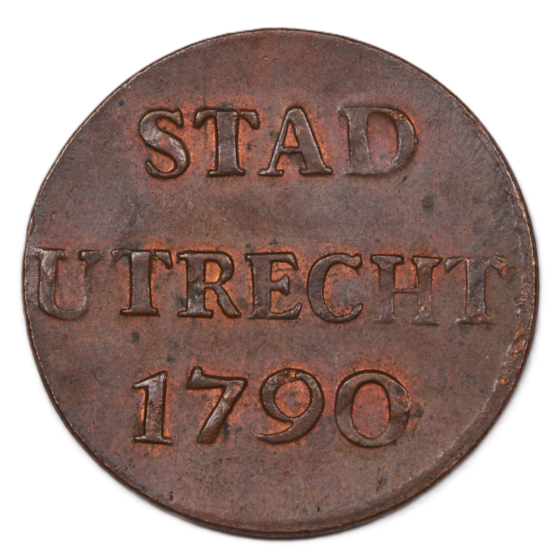 Duit Utrecht 1790. Unc.