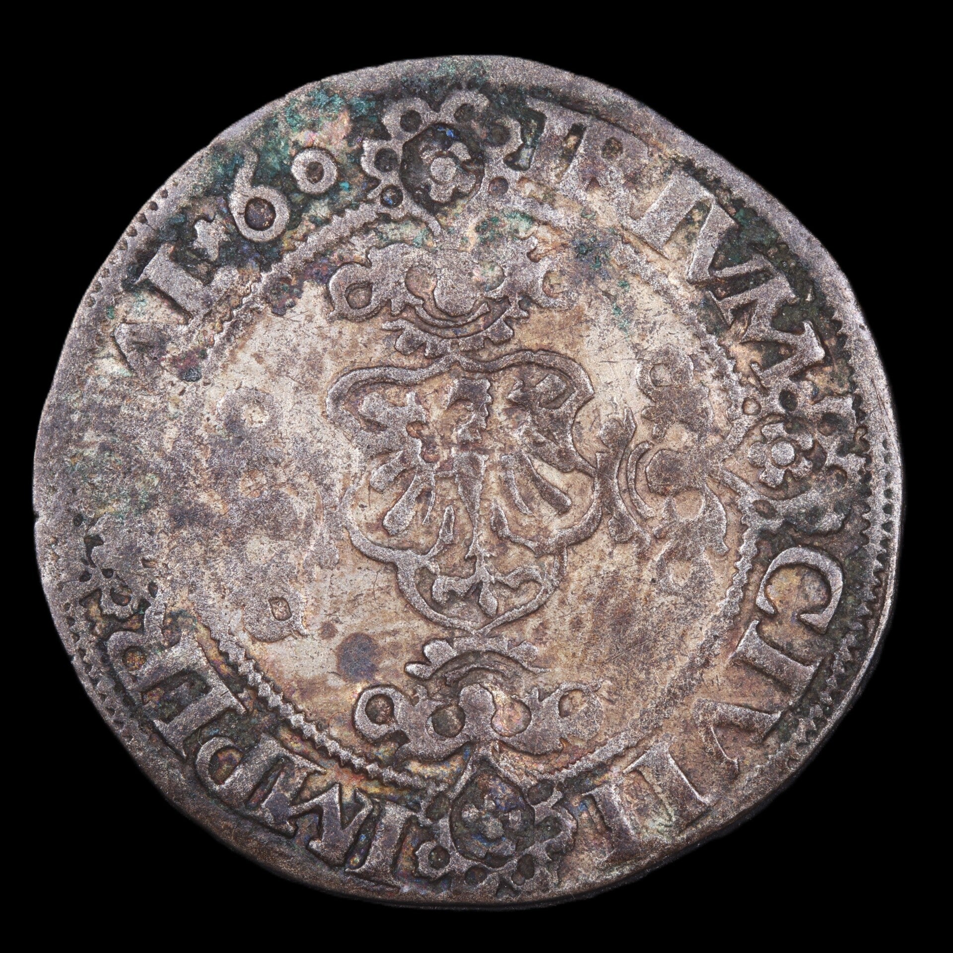 Driebutken of 12 plak Driesteden Deventer 1560. Zfr.