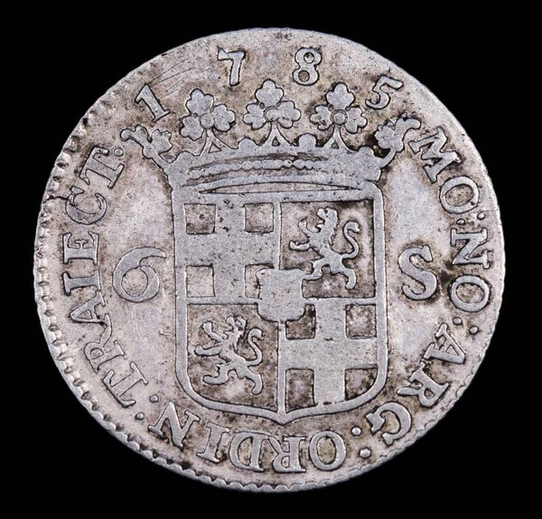 Scheepjesschelling Utrecht 1785. Fr/ Zfr.