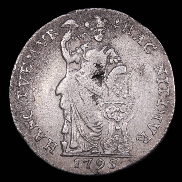 1 Gulden Gelderland, Bataafse republiek, 1795. Fr.