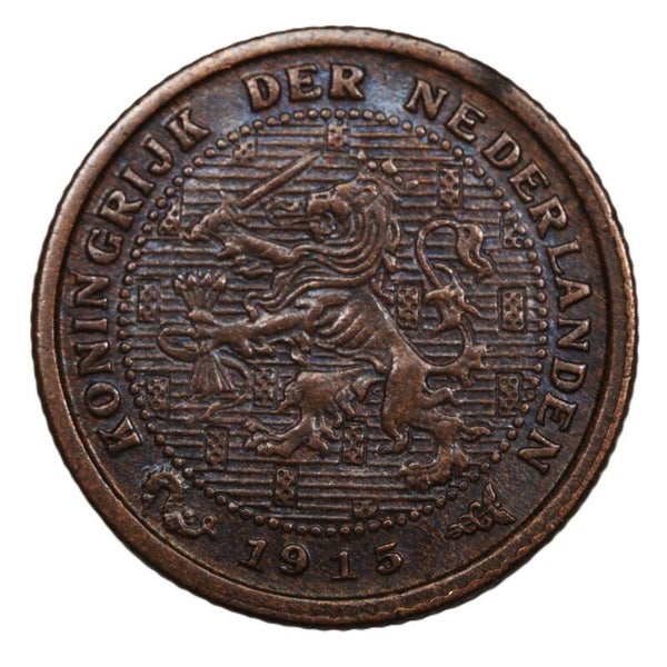 Halve cent 1915. Pr.