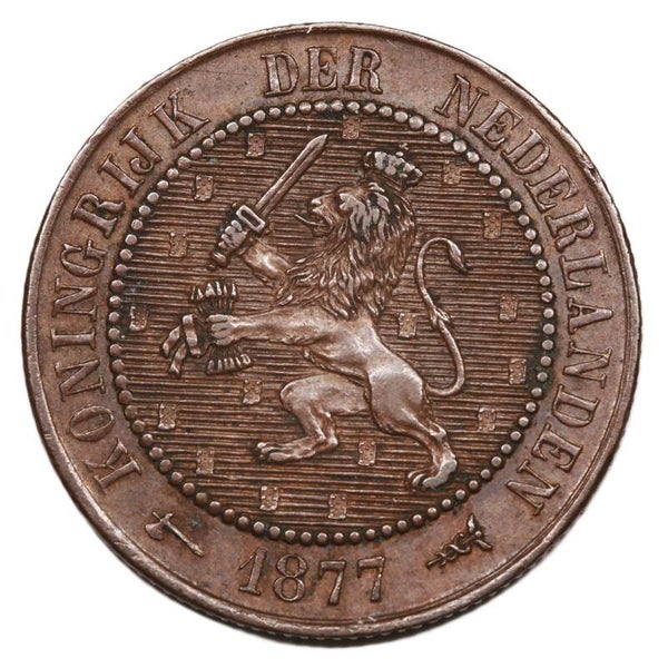 2,5 cent 1877. Pr.