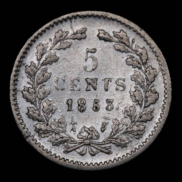 5 cent 1853. Zfr+.