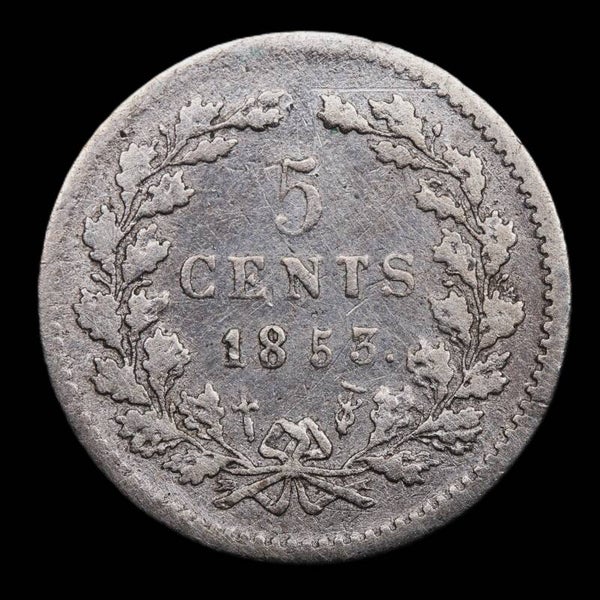 5 cent 1853. Fr+.