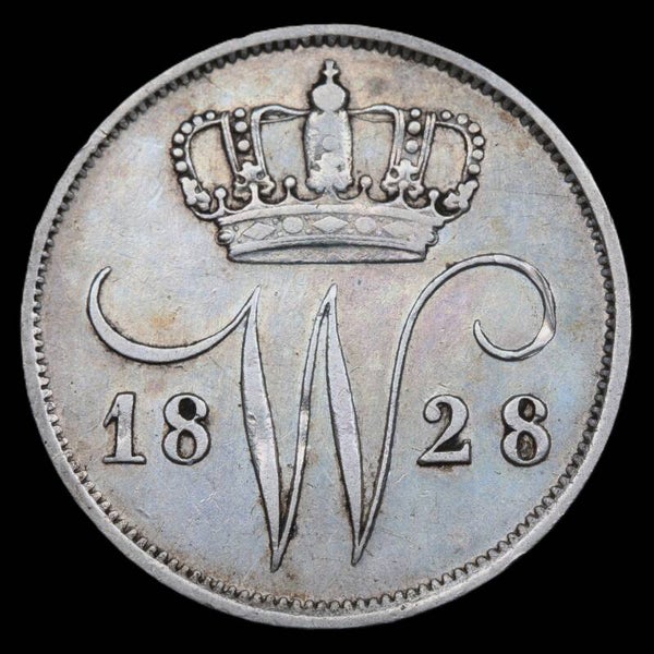 10 cent 1828 Utrecht. Zfr