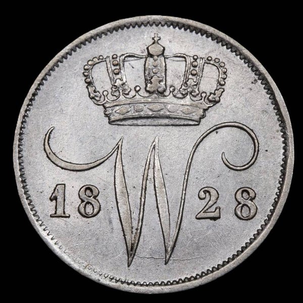 10 cent 1828 Brussel. Zfr.