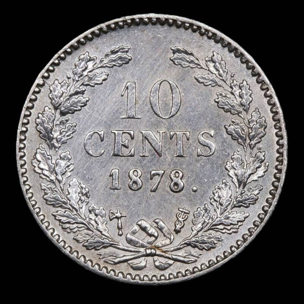 10 cent 1878. Pr/ Unc.
